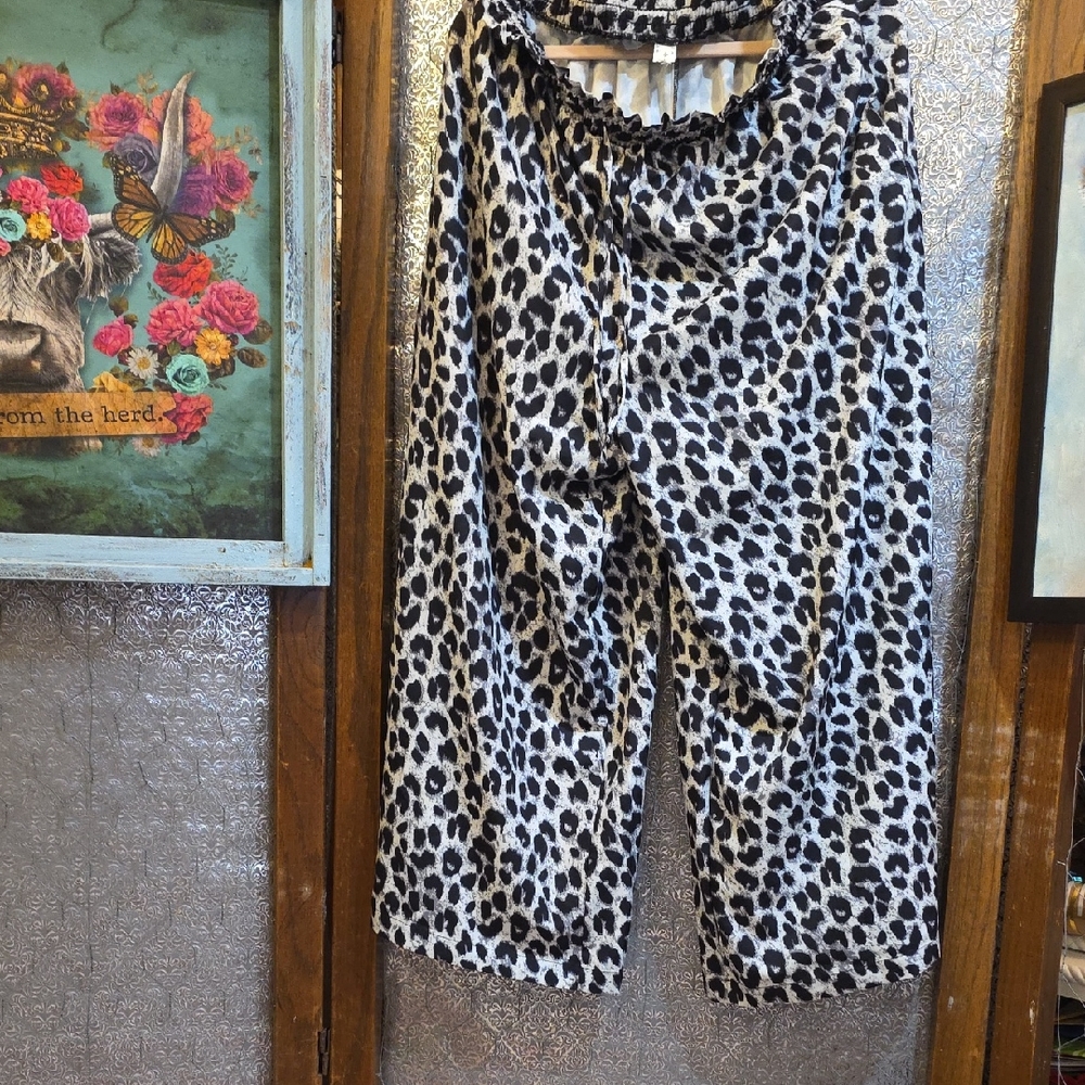 Halara 1x Leopard Print Pants